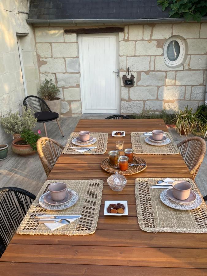 Chambres D Hotes Avec Piscine Et Spa La Foliere Saumur Villebernier Dış mekan fotoğraf