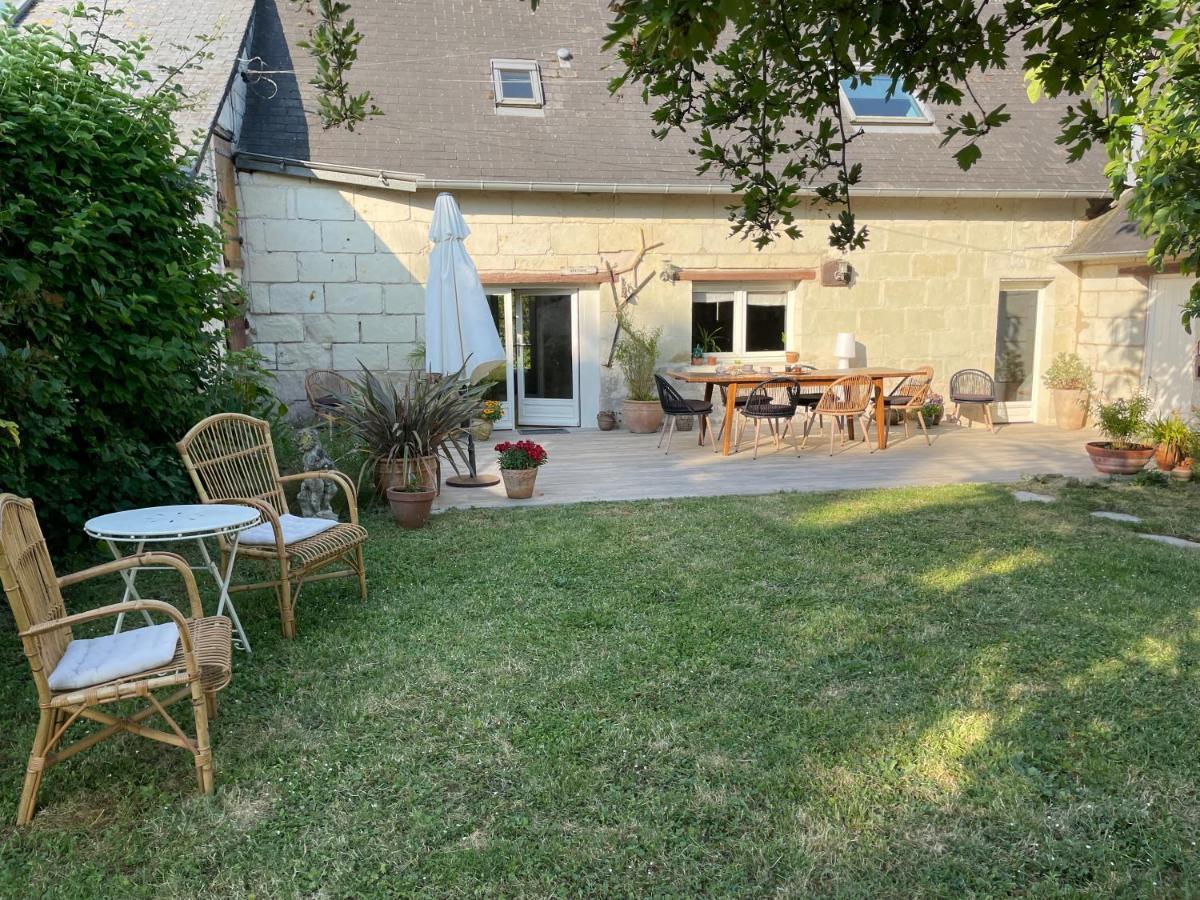 Chambres D Hotes Avec Piscine Et Spa La Foliere Saumur Villebernier Dış mekan fotoğraf