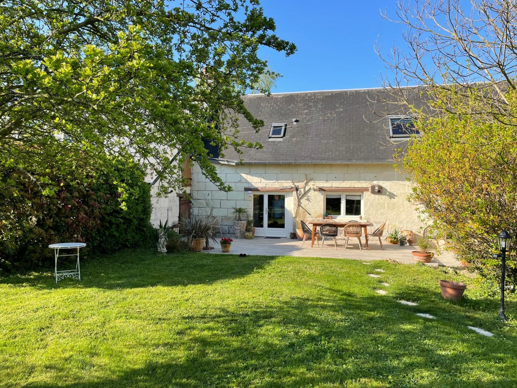 Chambres D Hotes Avec Piscine Et Spa La Foliere Saumur Villebernier Dış mekan fotoğraf